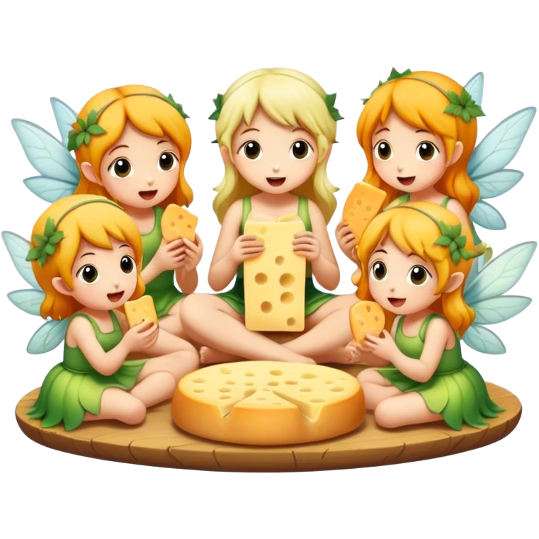 Fairies eat emoji
