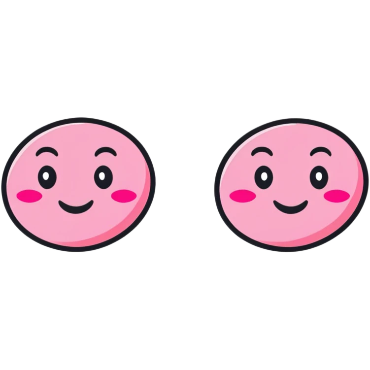 Pink emojis
 emoji