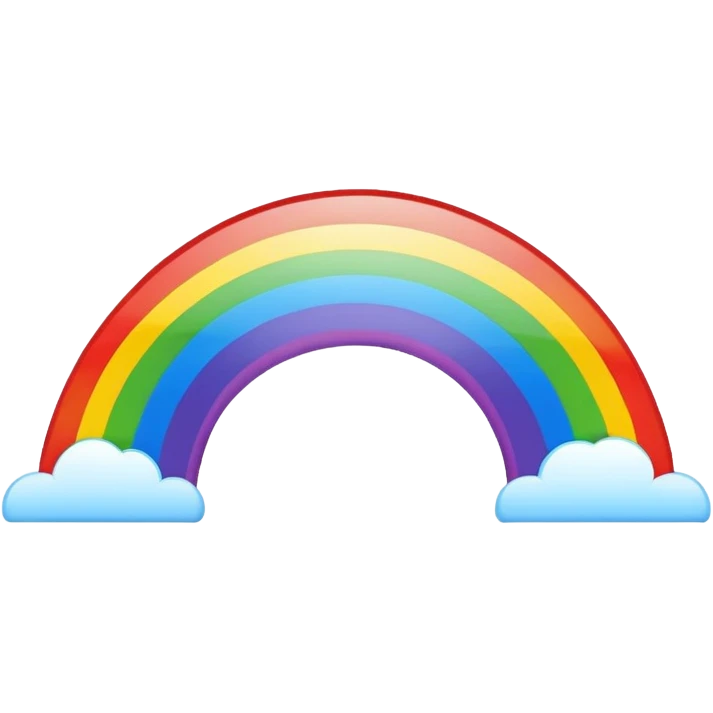Hawaiian rainbow emoji