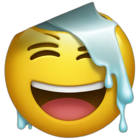 cry under desk emoji