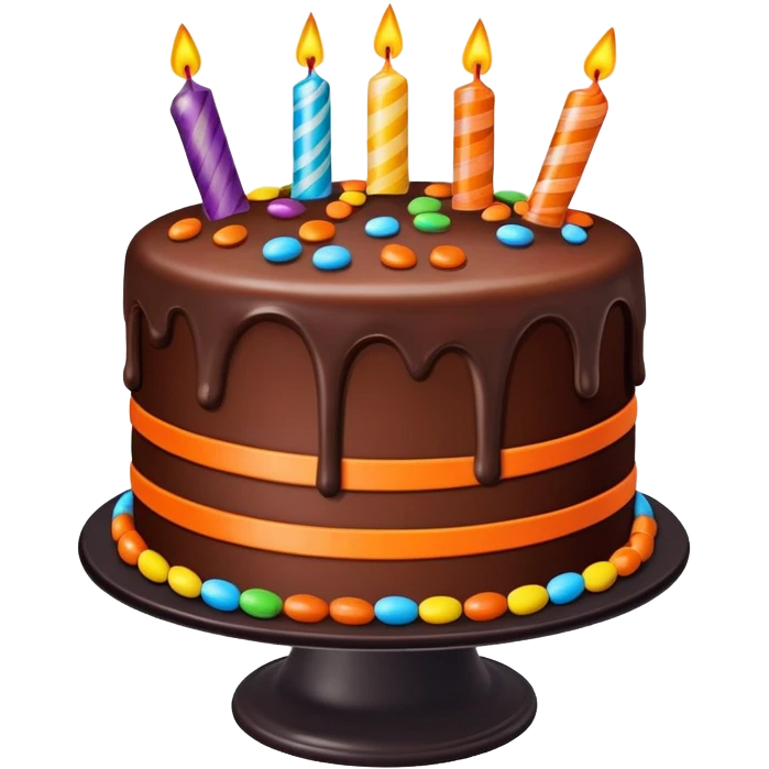Halloween Birthday cake emoji