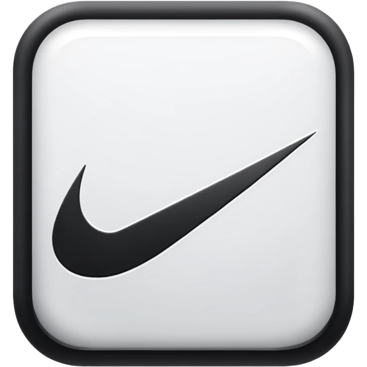 Nike logo in white on the back and the little check mark in black. emoji