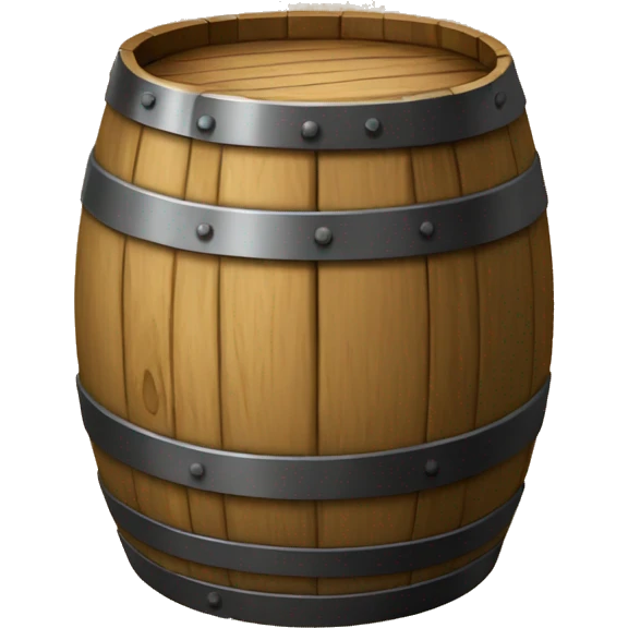 wooden barrel emoji