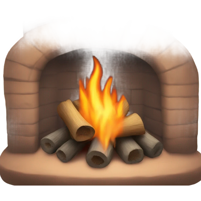 Cozy fire emoji