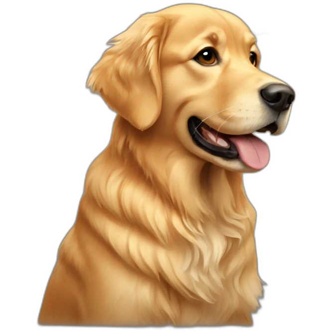 Golden retriever  emoji