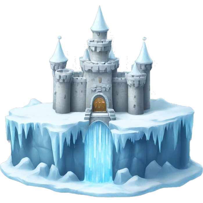 fancy ice castle emoji