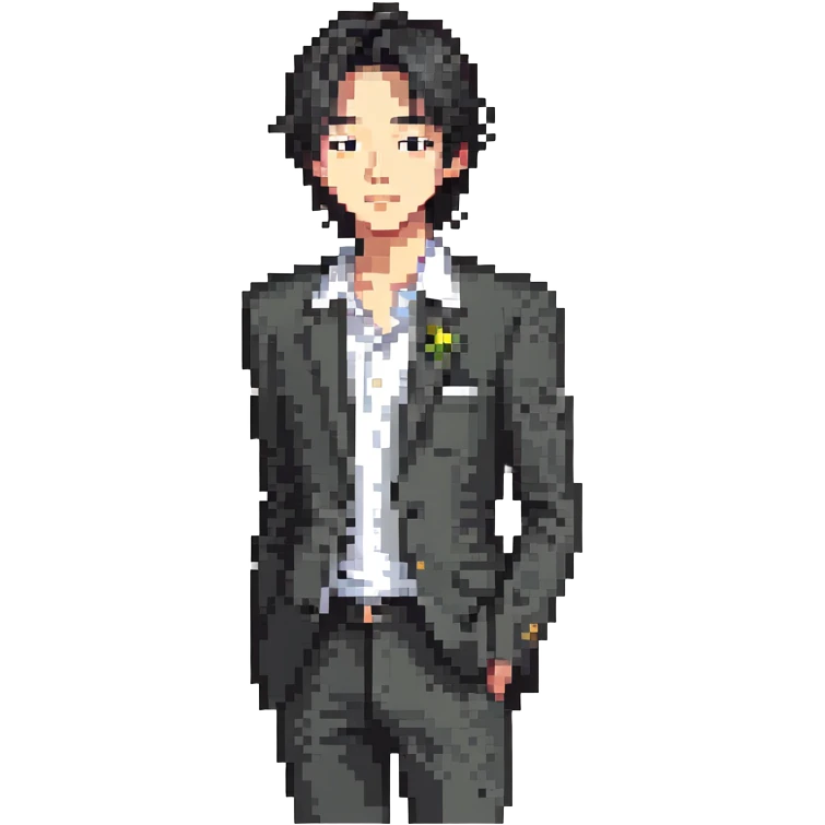 portrait of Lee Jun Seok, opposition leader emoji