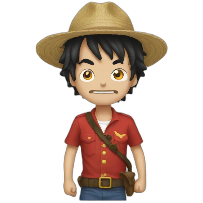 communiste luffy emoji