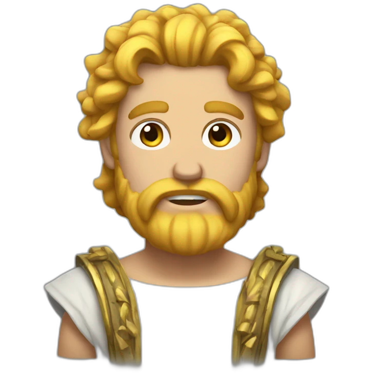 Homme zeus emoji