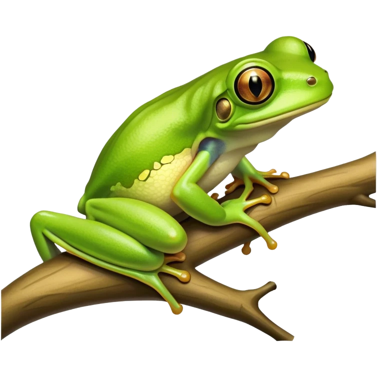 green tree frog emoji