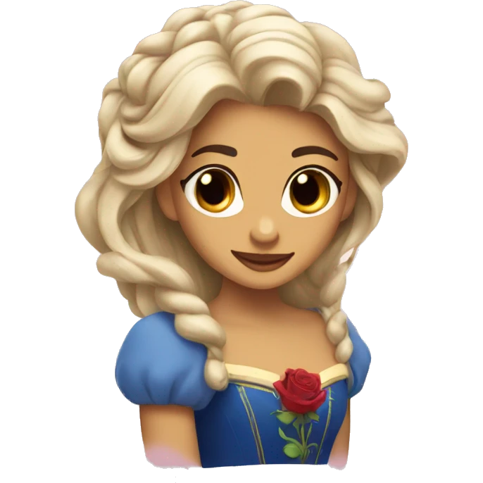 Beauty and beast emoji