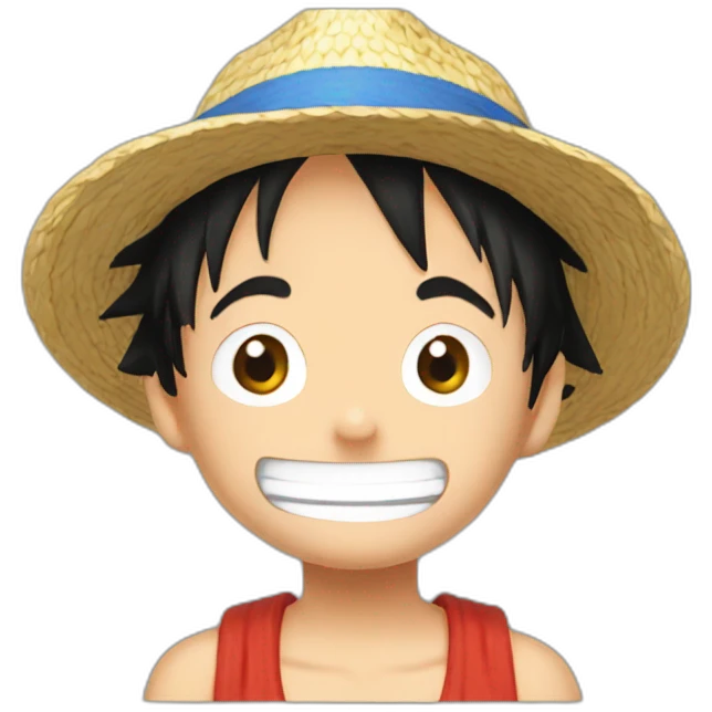 Luffy enfant emoji