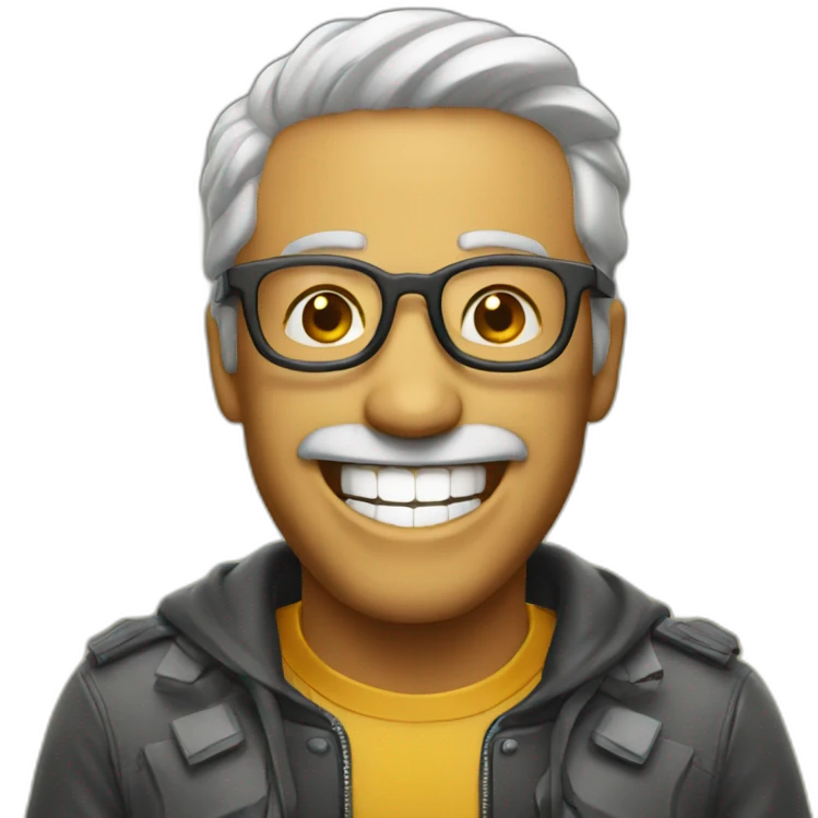 Developer laughing emoji