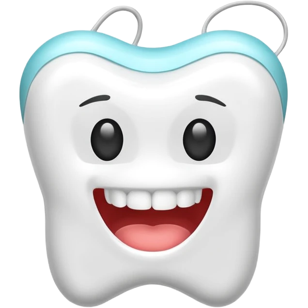 Dental floss  emoji