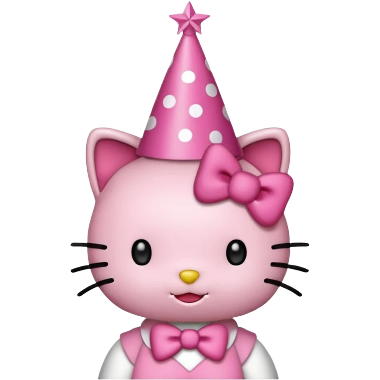 Hello kitty saying happy 17th birthday  emoji