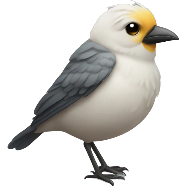 birds round face emoji