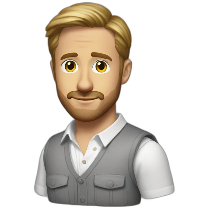Ryan Gosling as Ken emoji