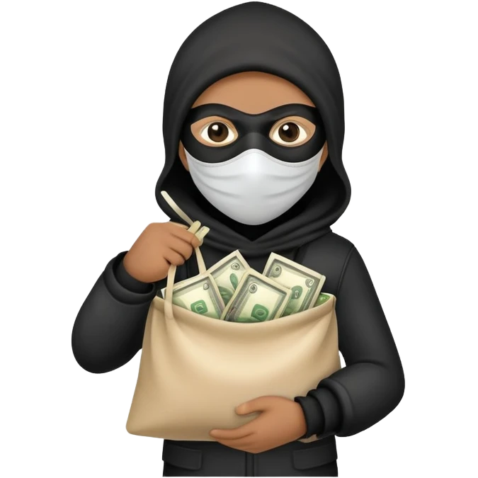 Create the thief  emoji