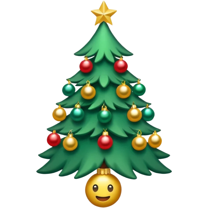 Emoji sapin avec bandeau 'ACMS' emoji
