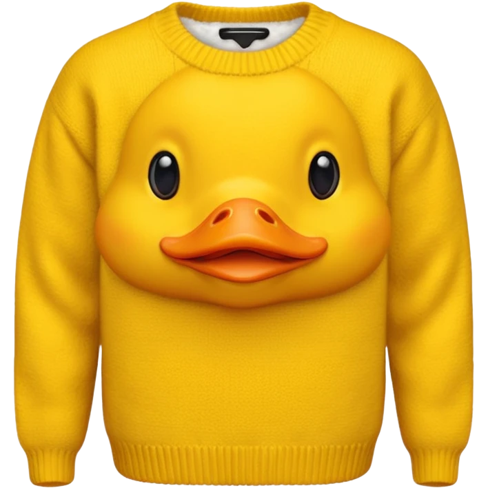 sweaters with ducks emoji