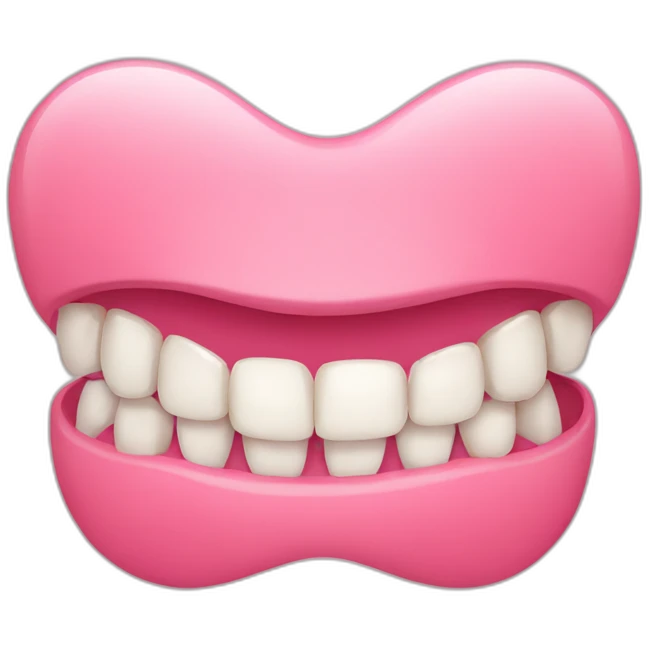 cute teeth emoji