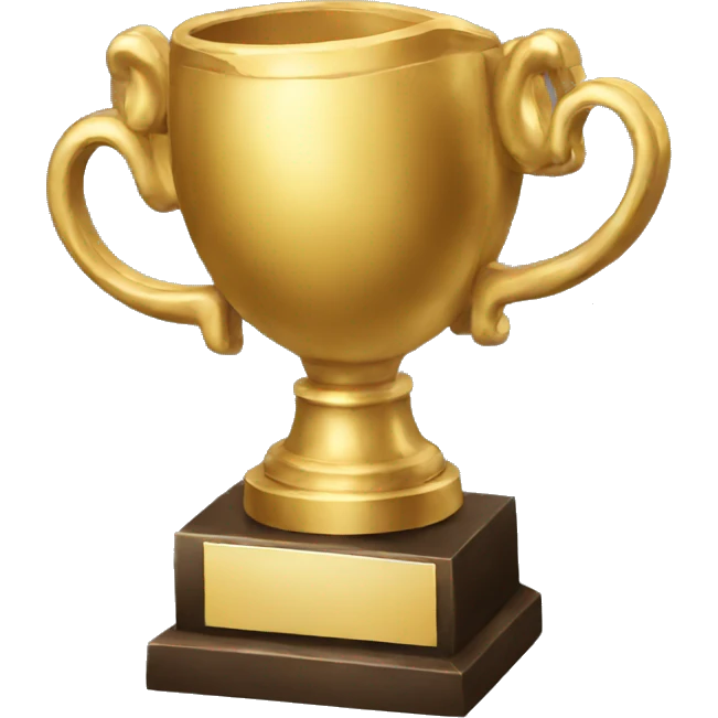 trophy gold emoji