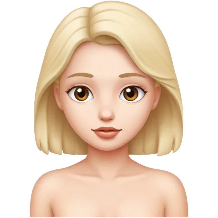 Nude girl emoji