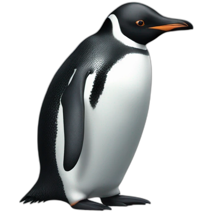 Penguin Dull ping emoji