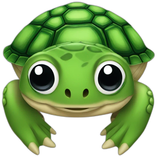 dos tortugas de agua pequeñas emoji