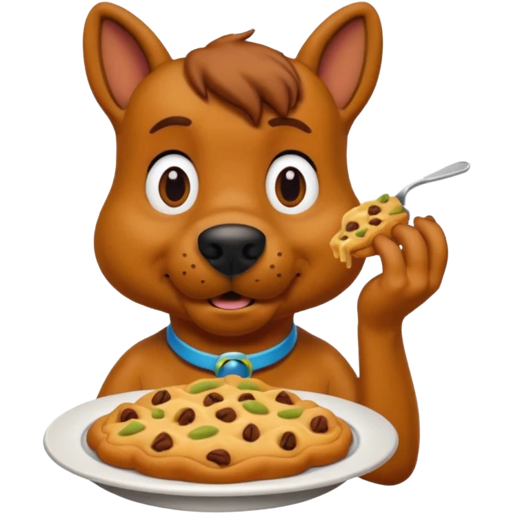 Foodie scooby-doo emoji
