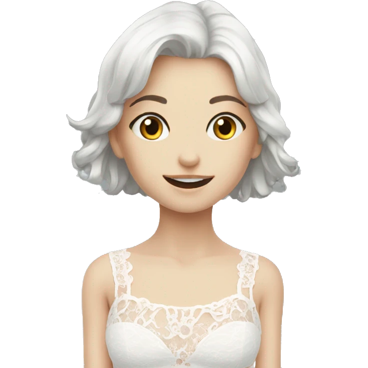 top with lace emoji