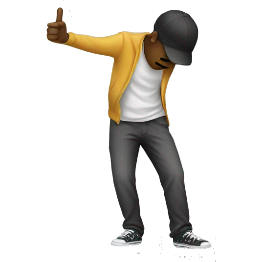 Person dabbing  emoji