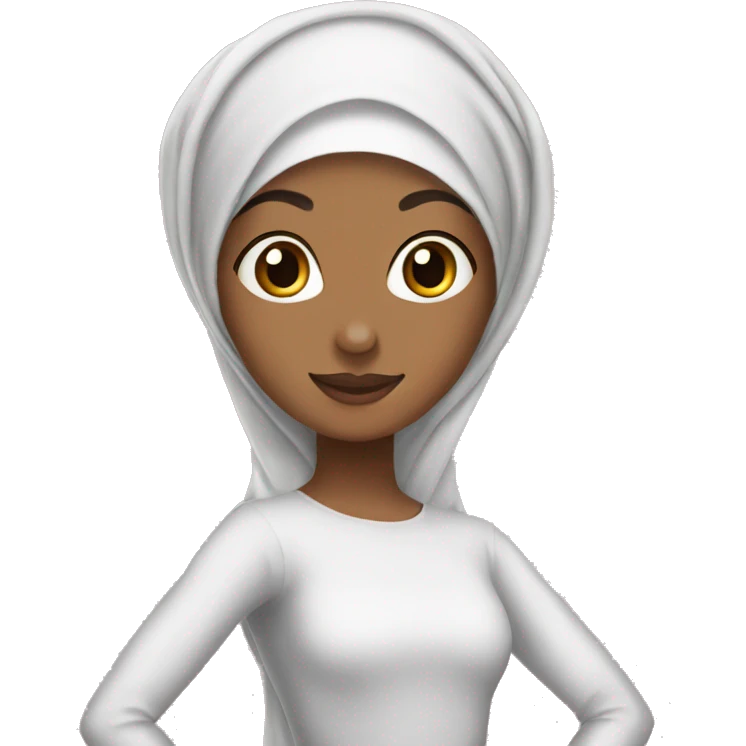 Hijabi ballerina emoji