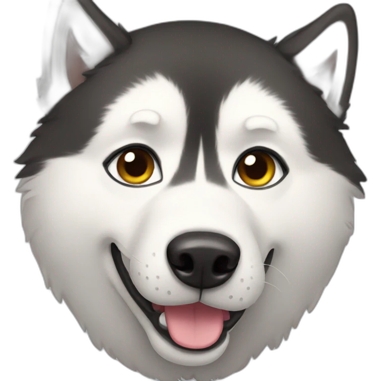 husky emoji