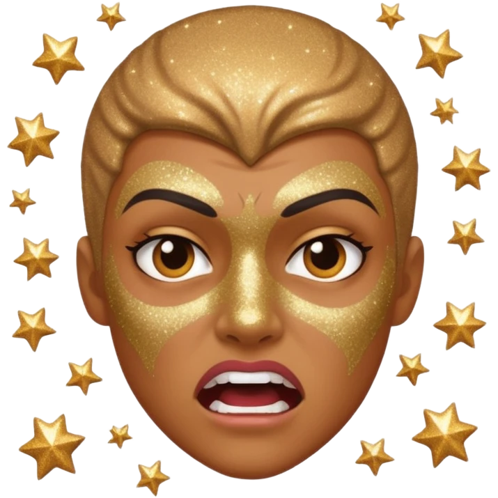 glitter killer attack emoji