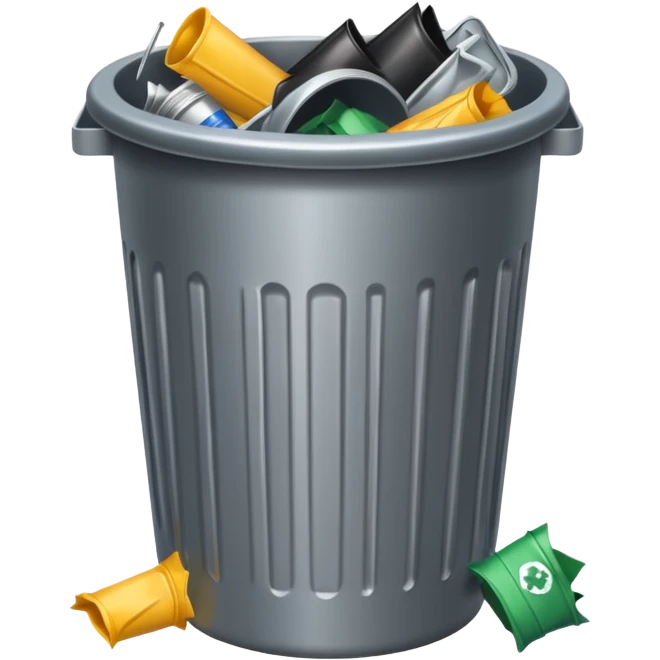 trash bin emoji