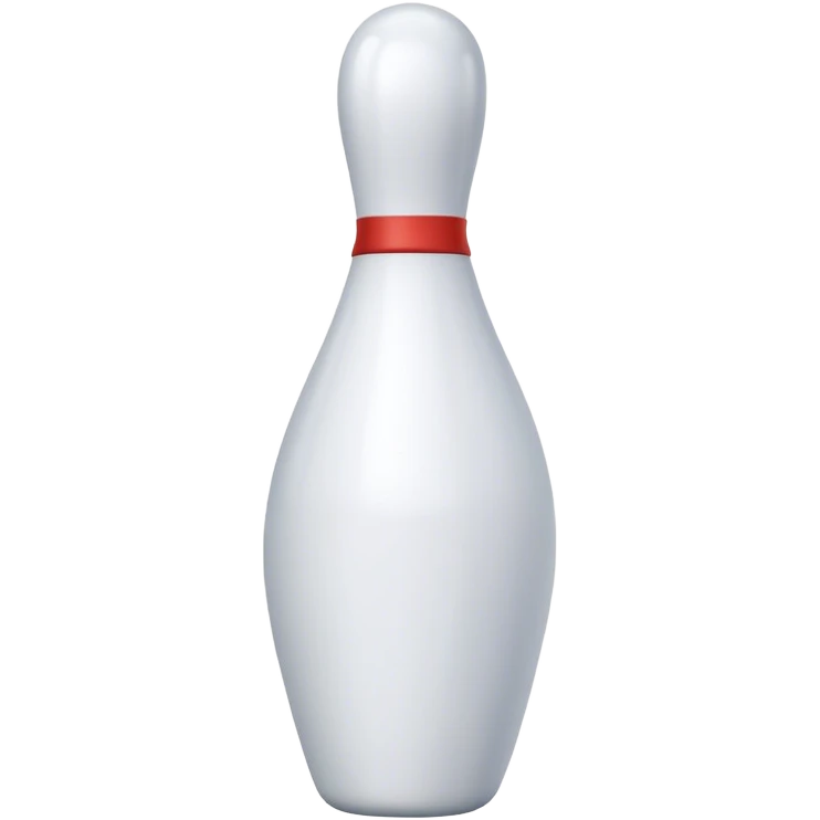 a bowling pin emoji