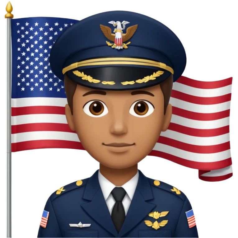 generate a very realistic American navy with flag emoji