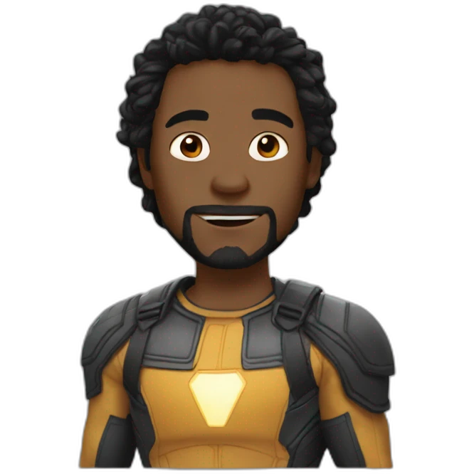 Marvel with caracter emoji