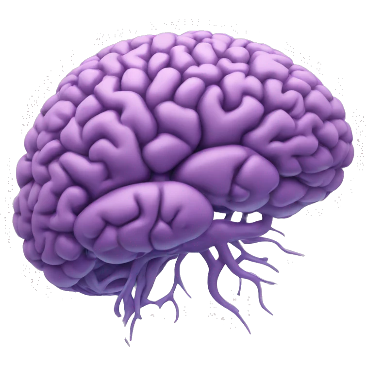 brain with neurons emoji