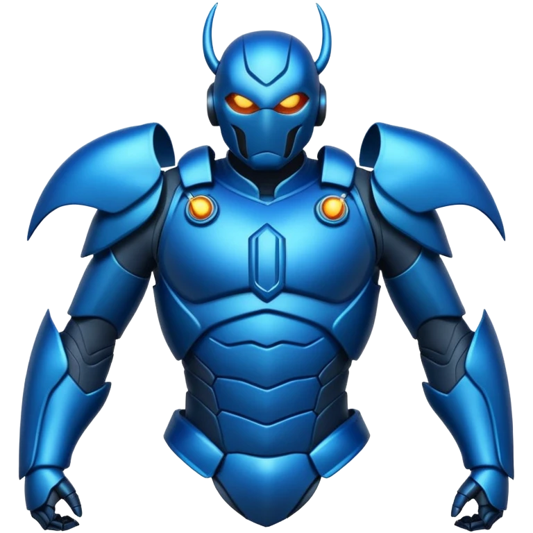 blue beetle that is blue-colored emoji
