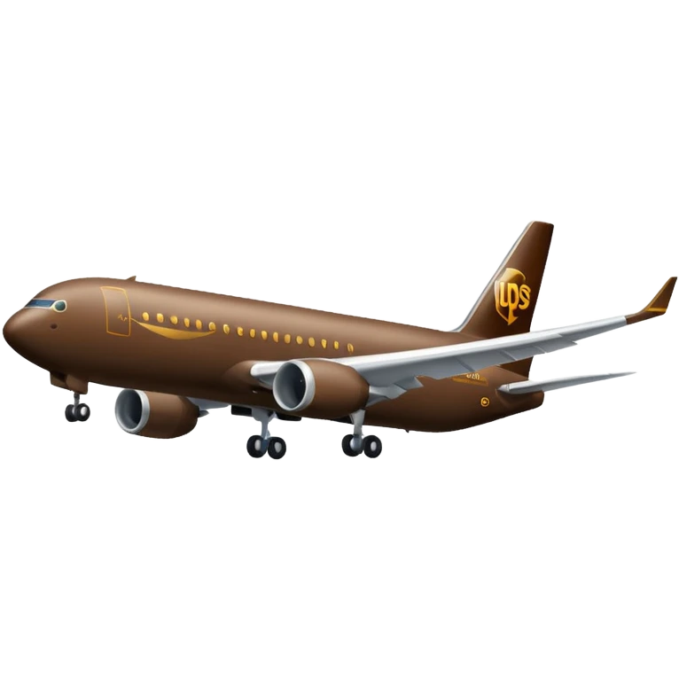 UPS 767 airplane emoji