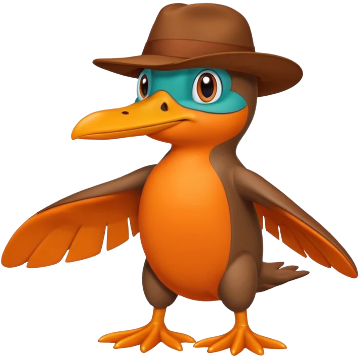 Perry the platypus emoji
