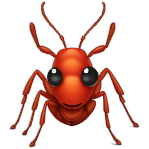red ant emoji