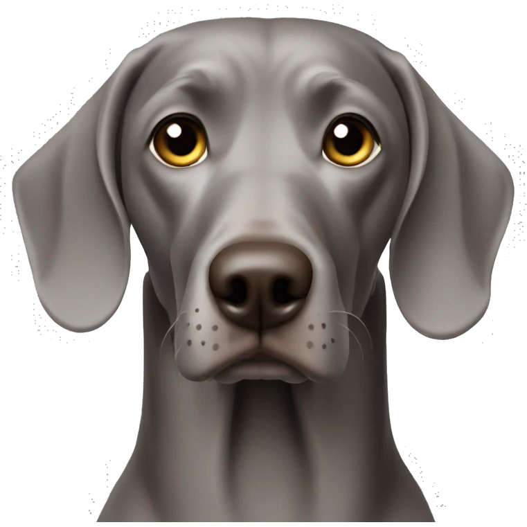 Weimaraner emoji
