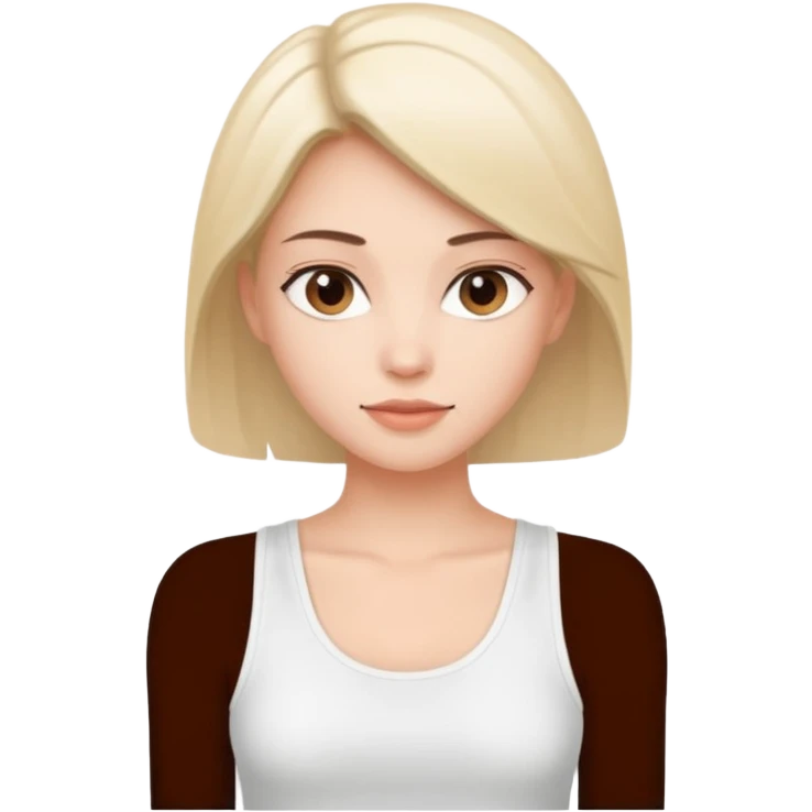 A clean girl aesthetic emoji