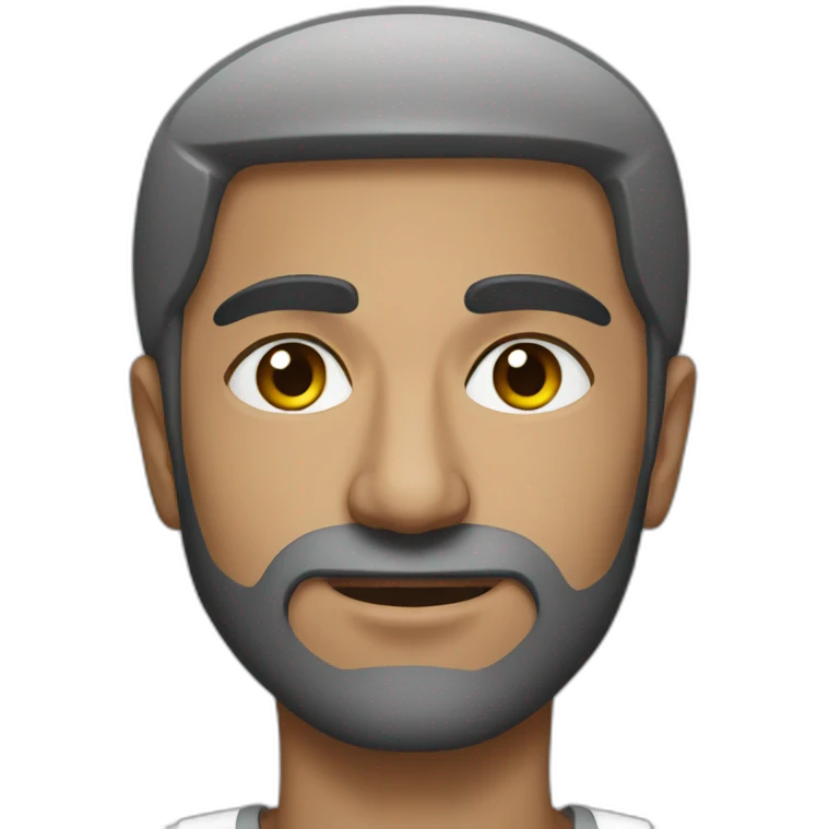 Iranian man ali black eye emoji