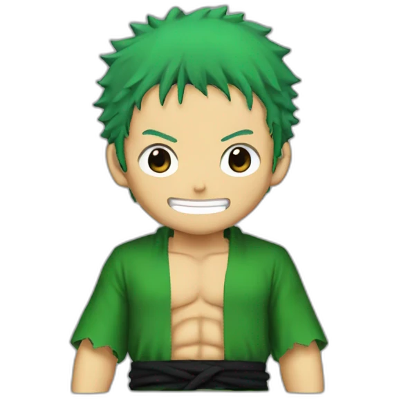 Zoro one pieces emoji