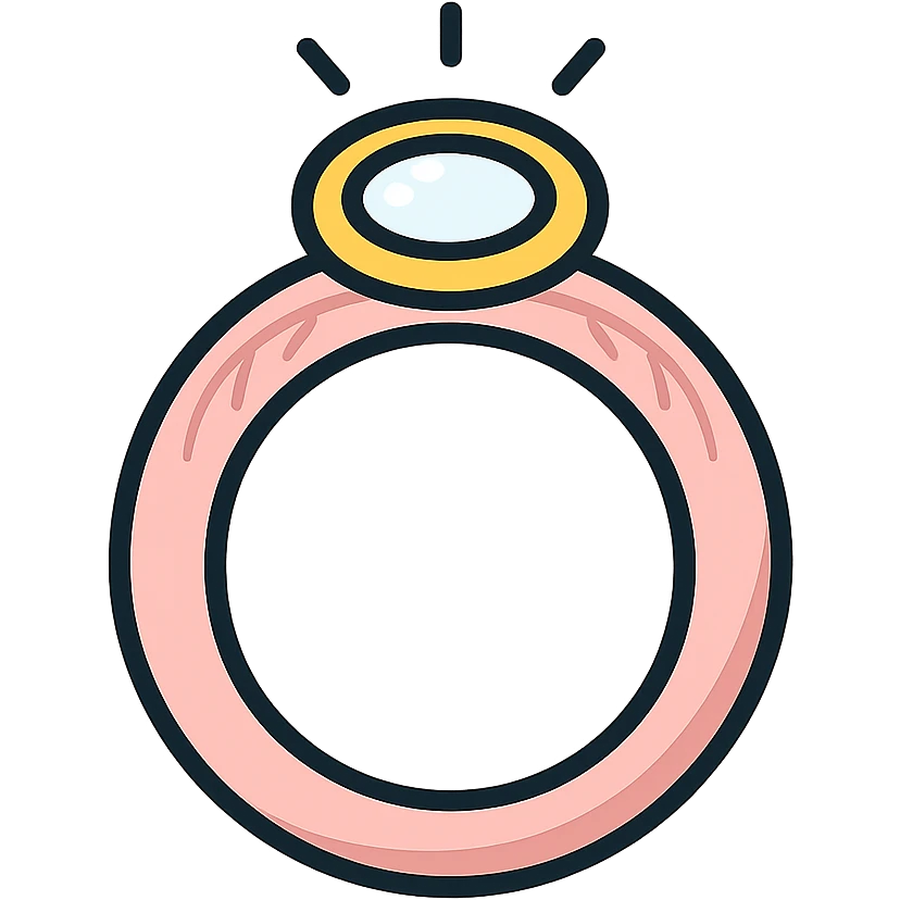 white gold halo ring with soft pink shading and little feathers carved in the ring, elegant style, glowing effect emoji
