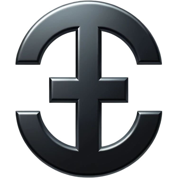 $ dollar black symbol emoji